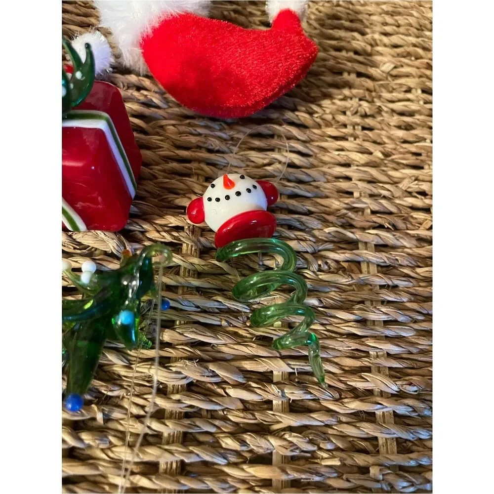 Elf Darling Christmas Shelf Sitters & Glass Blown Christmas Tree Ornaments